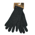 Winterhandschuhe aus 100% Merinowolle in der Farbe Anthrazit mit rot-weiĂem Logo.