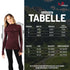 GrĂśĂentabelle Seamless Hoodie aus Merino fĂźr Damen