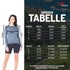 Größentabelle für Damen Langarmshirt aus 100% Merinowolle