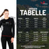 Größentabelle für Seamless Damen Langarmshirt aus Merinowolle