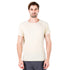 Herr in ungefärbten Merino-T-Shirt