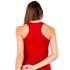 Dame in Rotem Merino Tanktop