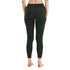 Leggings mit Muster für Damen in Grün gefertigt aus 100% Merinowolle.