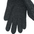 Merino Handschuhe in der Farbe Anthrazit fĂŒr den Winter.