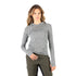 Kapuzenshirt für Damen aus 100% Merinowolle