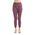 Damen Leggings aus Merinowolle mit Muster