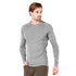 Graues Langarmshirt für Männer