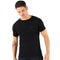 Herr in einem schwarzem nahtlos-T-Shirt