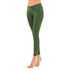 Grüne Merino Leggings aus 100% Merinowolle
